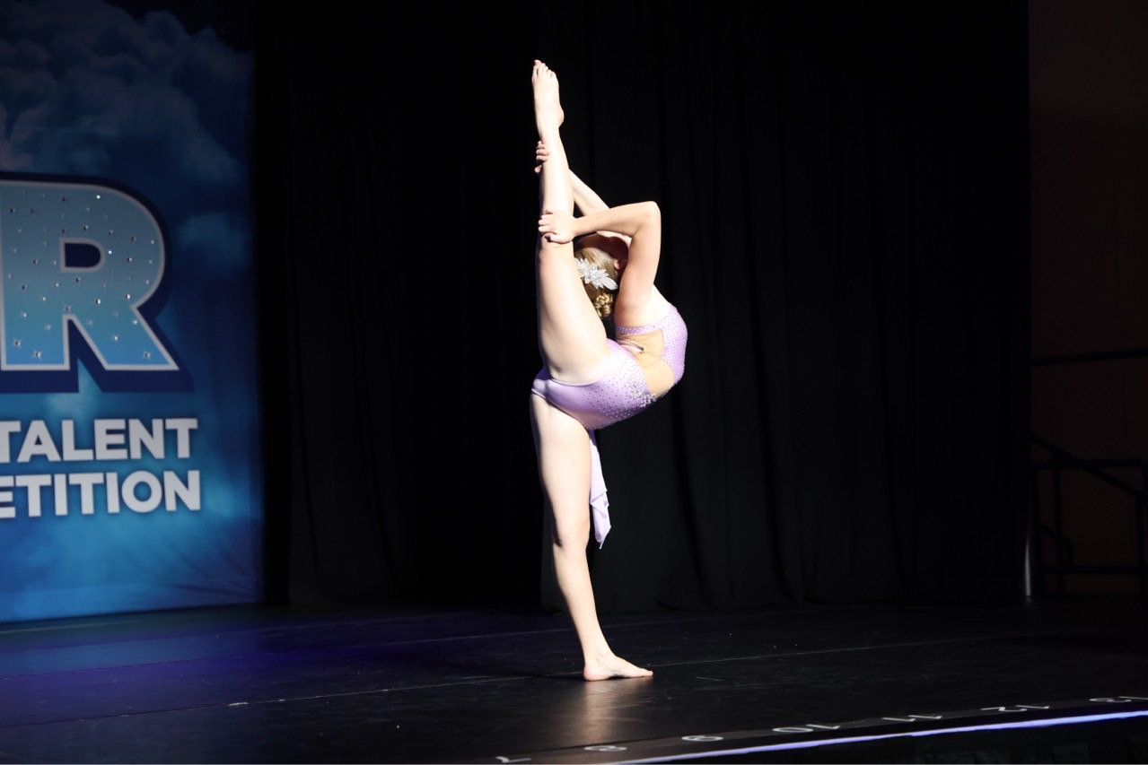 IMPACT soloist competing at a national talent competition